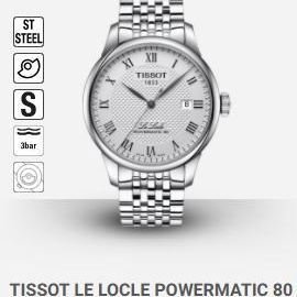 TISSOT LE LOCLE POWERMATIC 80